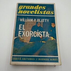 El Exorcista William Peter Blatty 1972 Emecé Editores Buenos Aires Vintage RARE